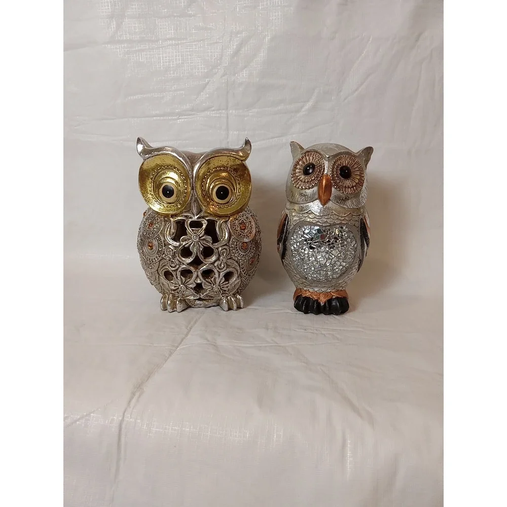 Give A Hoot Owl Decor Collection  Sparkle Shiny